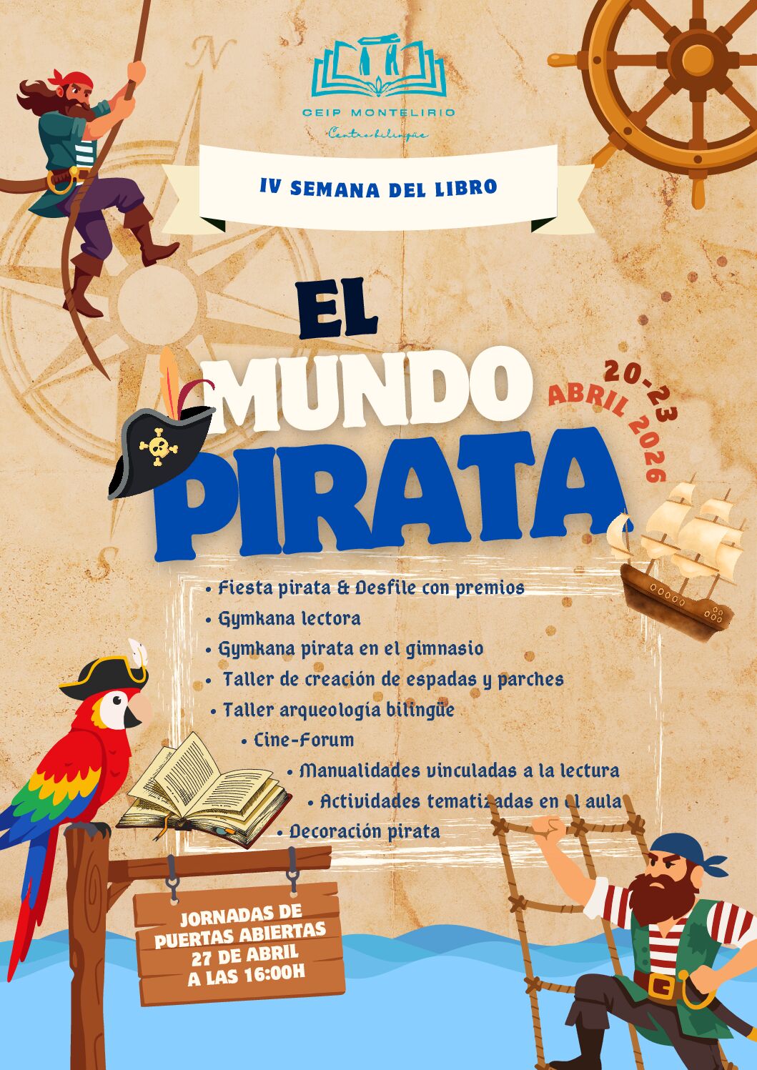 Cartel IV Semana del Libro